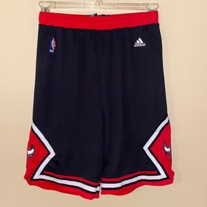 Chicago Bulls Adidas Black Basketball Shorts